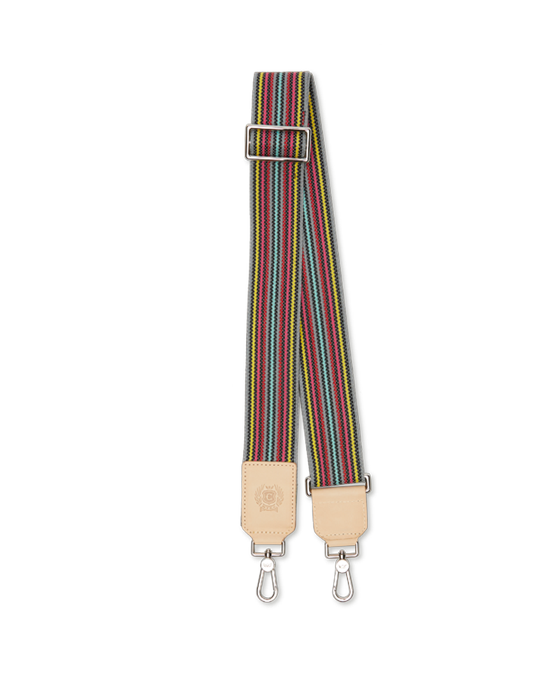 Grey Webbing Crossbody Strap