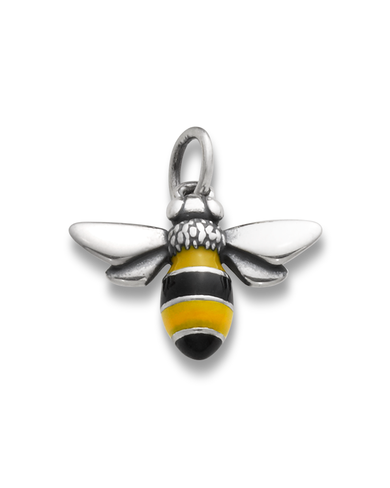 Enamel Bumble Bee Charm