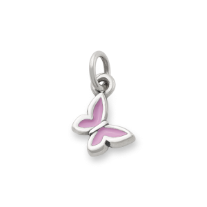 Enamel Purple Mini Butterfly Charm