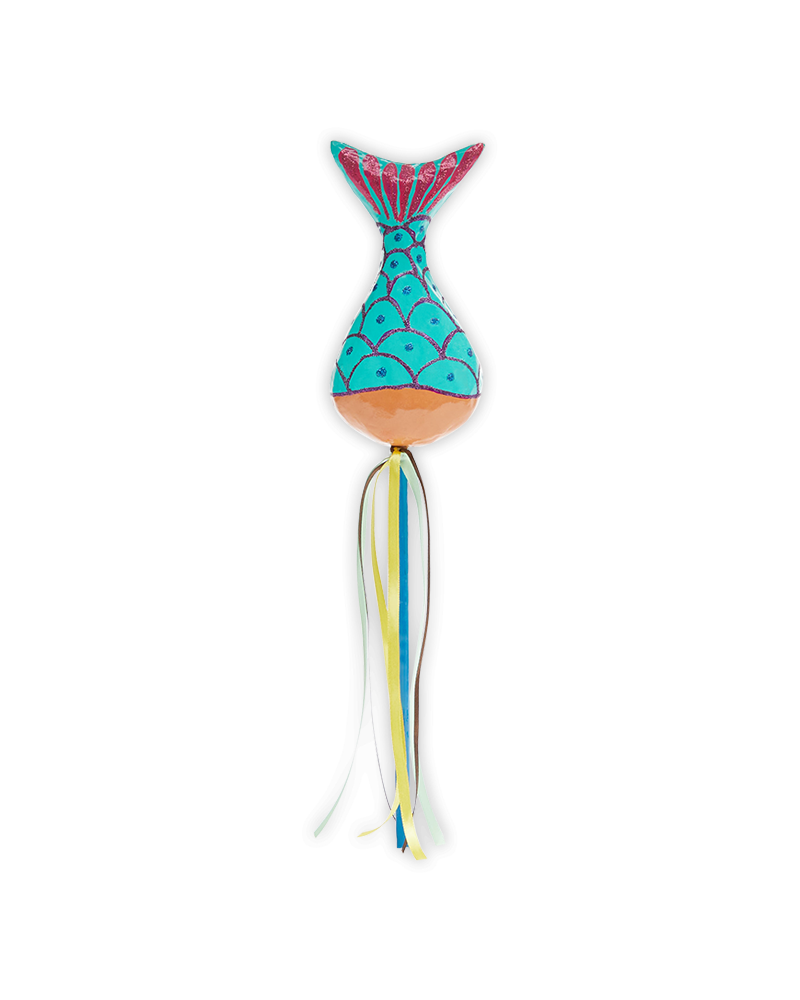 Aqua Mermaid Tail Shaker - Image 2